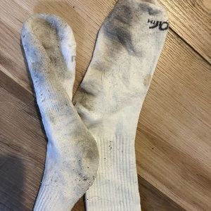 3 pairs game USED men’s socks large Nike under armor large